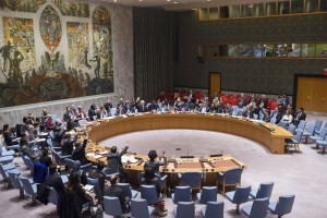 Security Council adopts historic resolution on youth, peace and security. UN Photo/Amanda Voisard